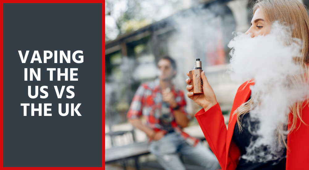 Vaping in the UK vs the US RED Box Vape Red Box Vape