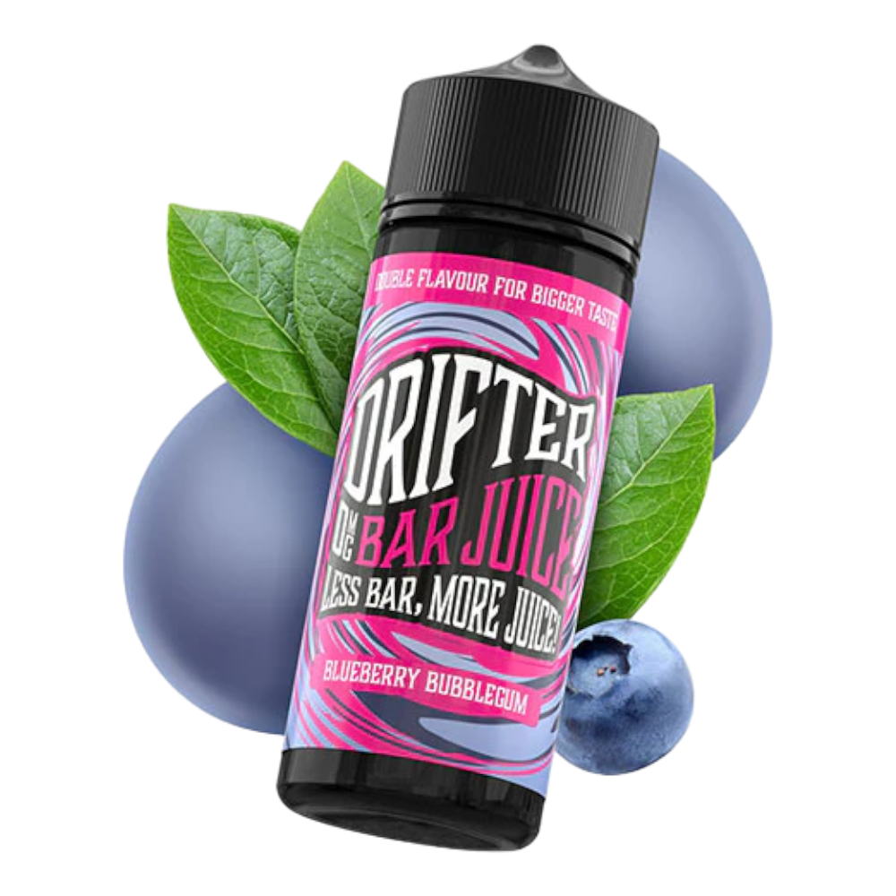 Blueberry Bubblegum 100ml Shortfill by Drifter