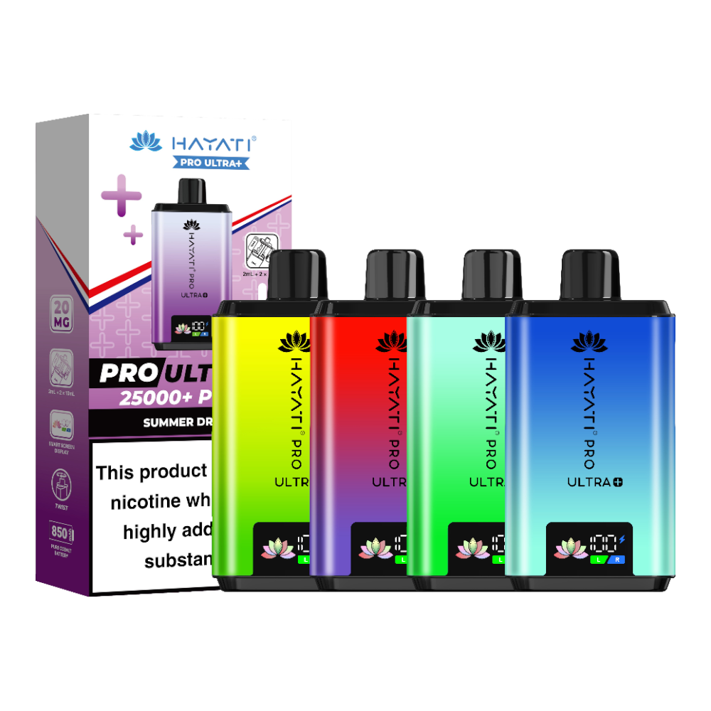Hayati Pro Ultra+ 25K Prefilled Pod Kit