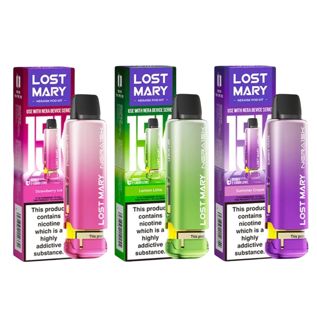 Lost Mary Nera 15k Pods 20mg Red Box Vape Lost Mary Nera 15k Pods 20mg Red Box Vape
