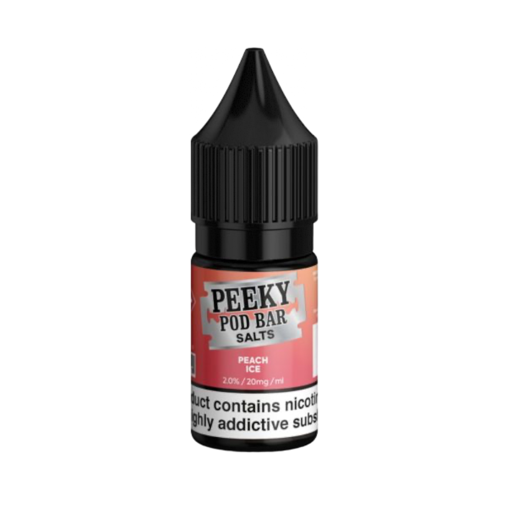 Peach Ice Pod Bar Salts by Peeky Blenders