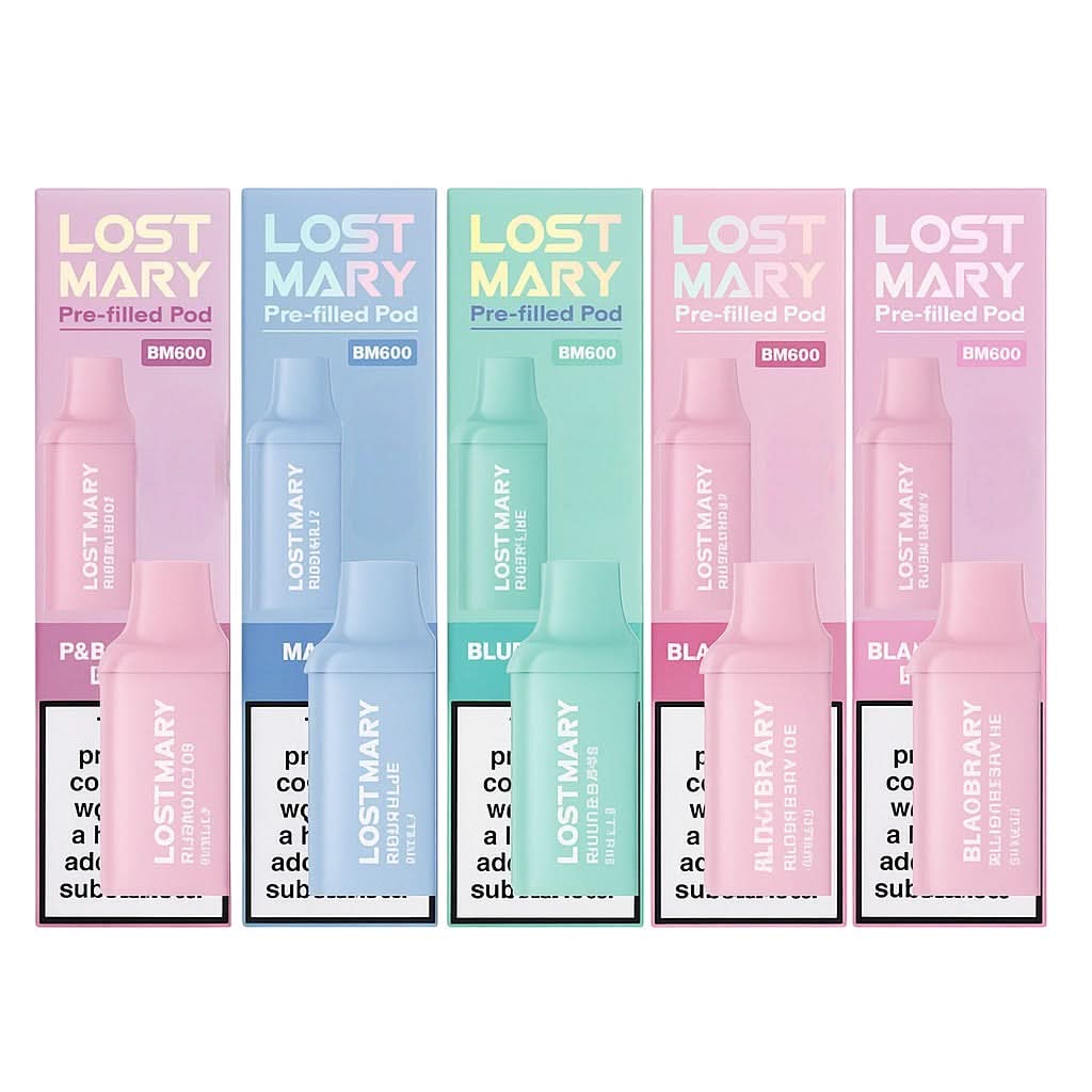 Lost Mary BM600 Rechargeable 2x Prefilled Pods
