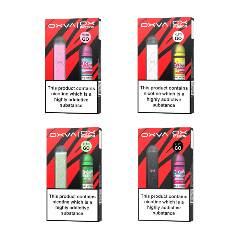 Oxva Xlim Go Pod Kit & 10ml Nic Salt 10mg