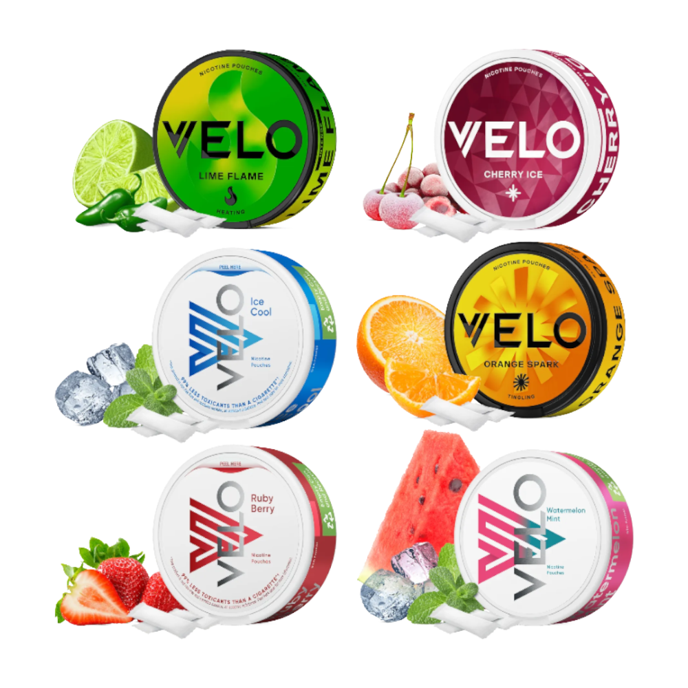 Velo Nicotine Pouches Red Box Vape Velo Nicotine Pouches Red Box Vape