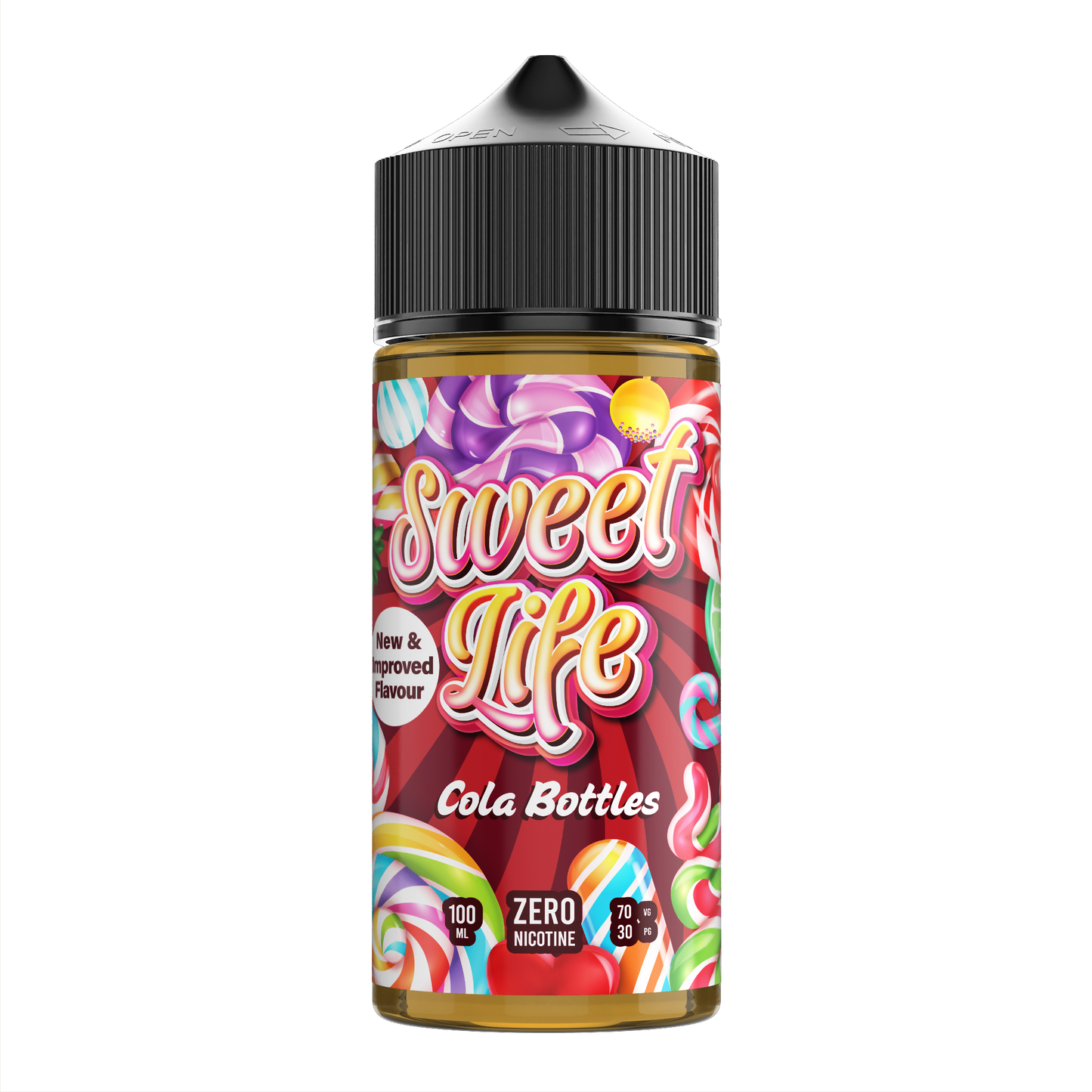 Cola Bottles 100ml Shortfill by Sweet Life