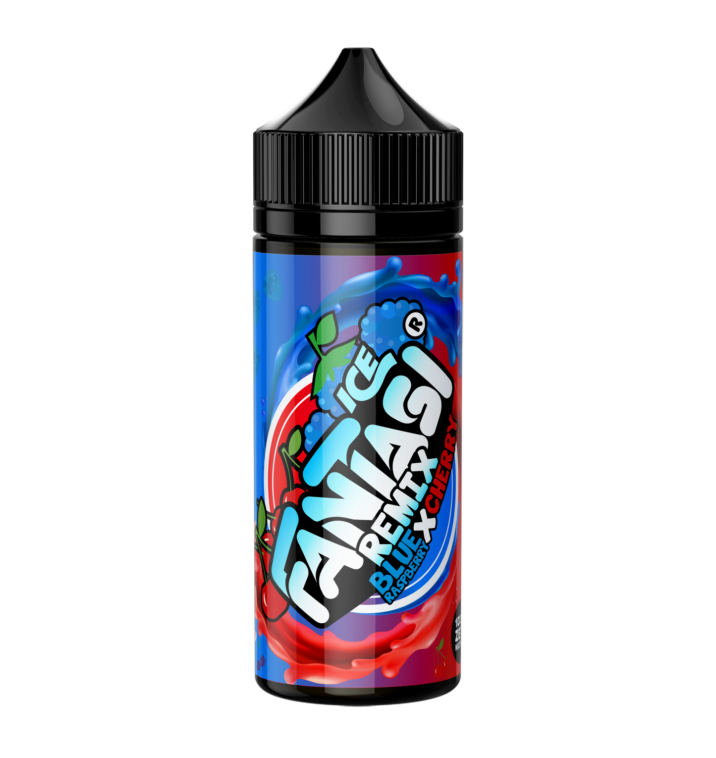 Cherry x Blue Razz Ice Shortfill by Fantasi Remix