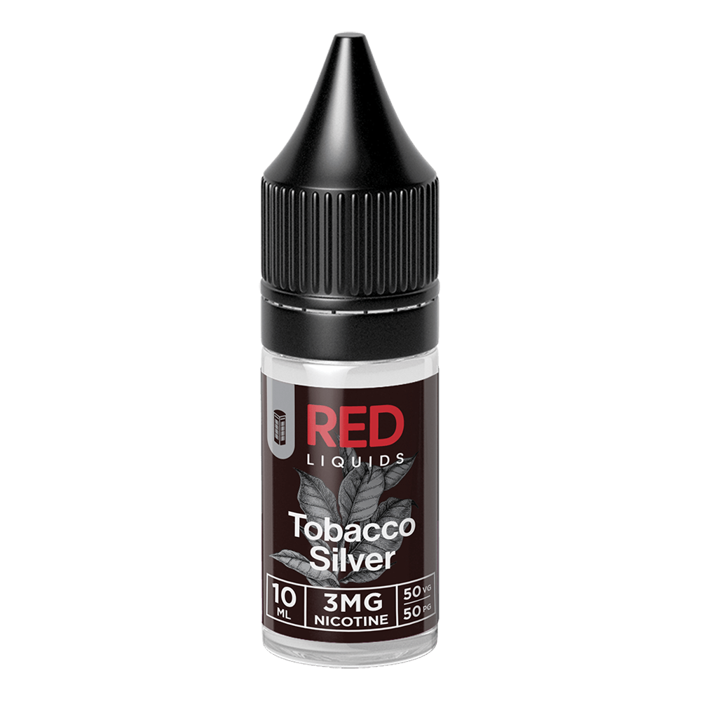 RED Liquids Tobacco Silver 10ml Deals | RED Box Vape UK Red Box Vape RED Liquids Tobacco Silver 10ml Deals | RED Box Vape UK Red Box Vape