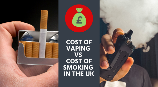 Cost of Vaping vs Cost of Smoking in the UK RED Box Vape Red