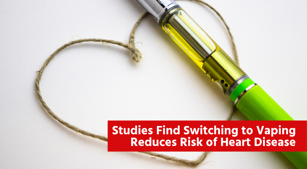 Studies Find Switching to Vaping Reduces Risk of Heart Disease