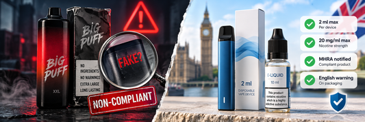 Spotting Fake Big Puff Vapes in the UK: A Shopper’s Guide