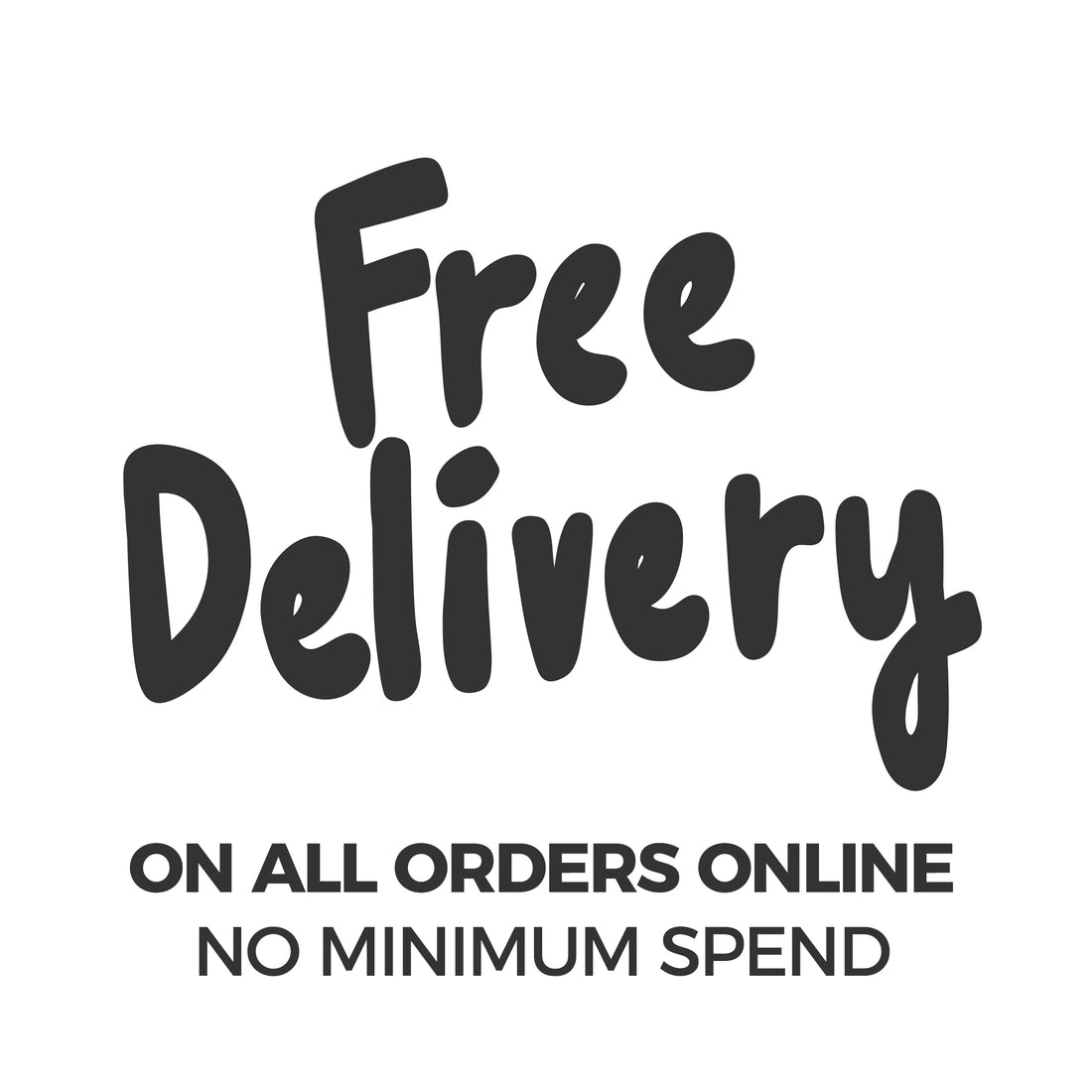 FREE Delivery on all orders
