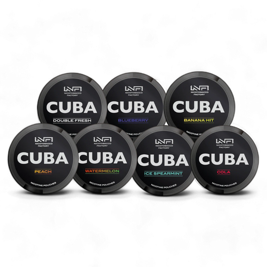 Cuba Black Nicotine Pouches 43mg