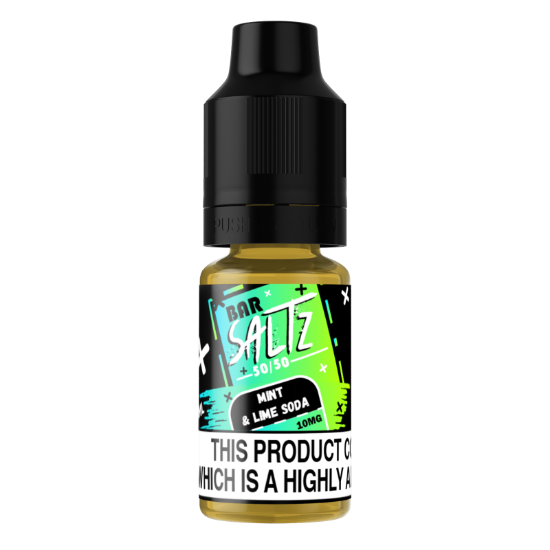 Mint & Lime Soda 10mg Salts by Bar Saltz