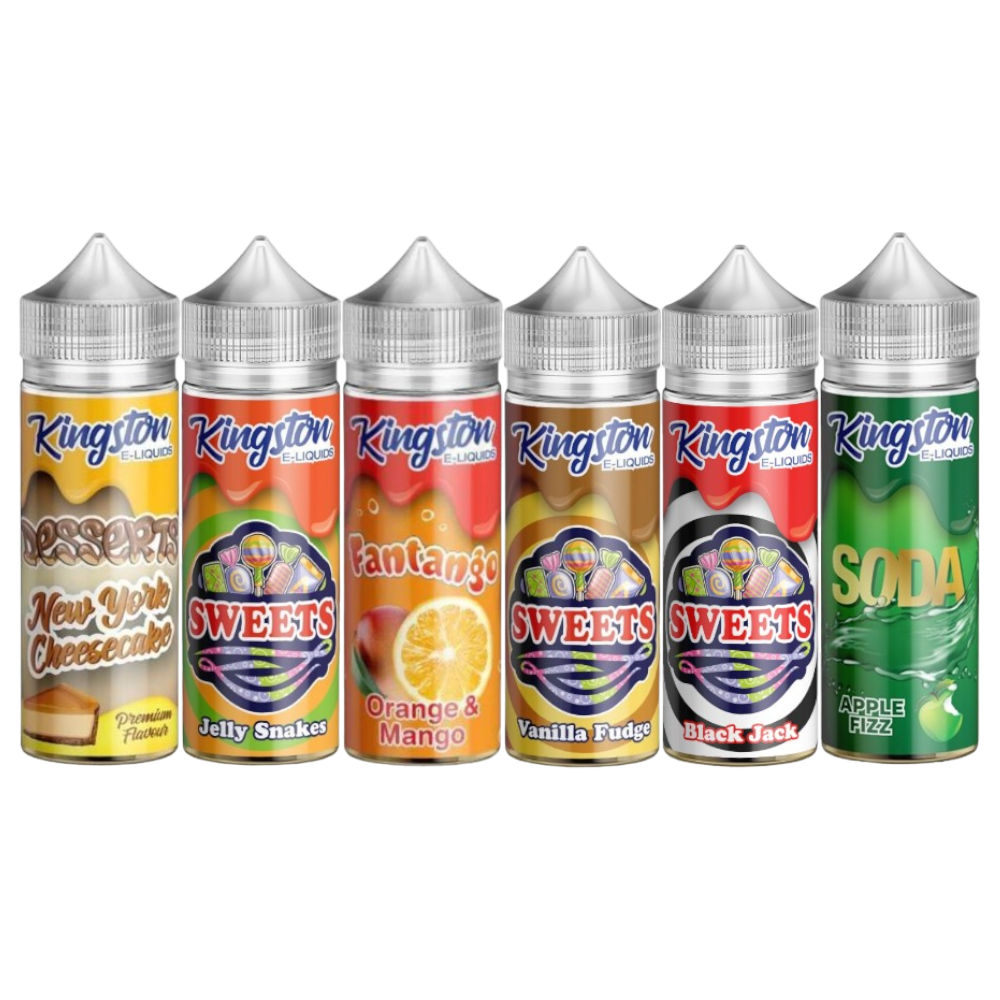 Kingston 100ml Shortfills