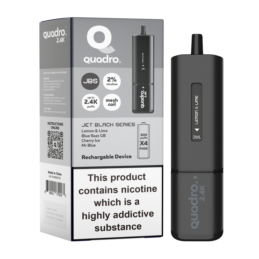 Quadro 2.4k 4 in 1 Device - 2400 Puffs