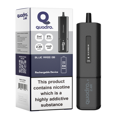 Quadro 2.4k 4 in 1 Device - 2400 Puffs