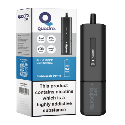 Quadro 2.4k 4 in 1 Device - 2400 Puffs