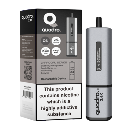 Quadro 2.4k 4 in 1 Device - 2400 Puffs