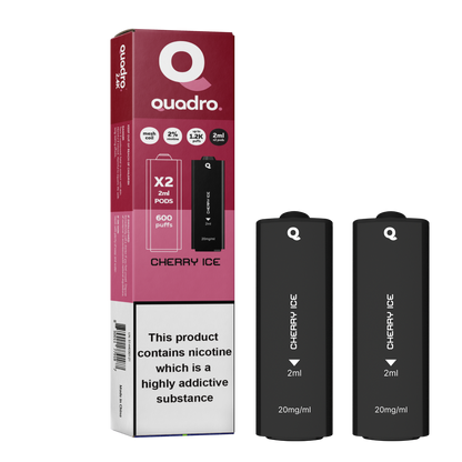 Quadro 2.4k 4 in 1 Replacement Pods - 2400 Puffs