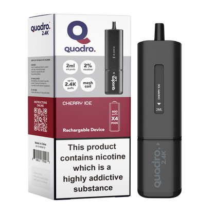 Quadro 2.4k 4 in 1 Device - 2400 Puffs