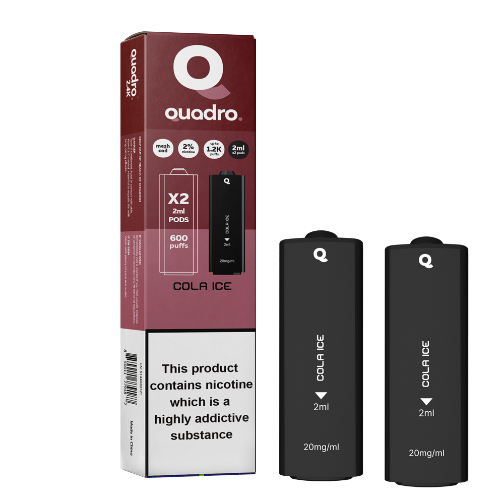 Quadro 2.4k 4 in 1 Replacement Pods
