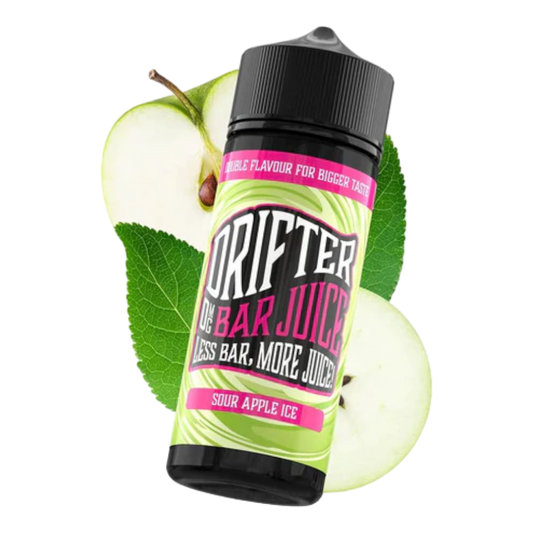 Sour Apple Ice 100ml Shortfill by Drifter