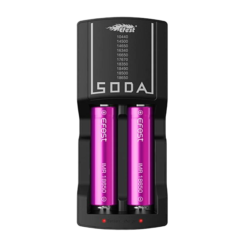 Efest Dual Battery Charger Red Box Vape