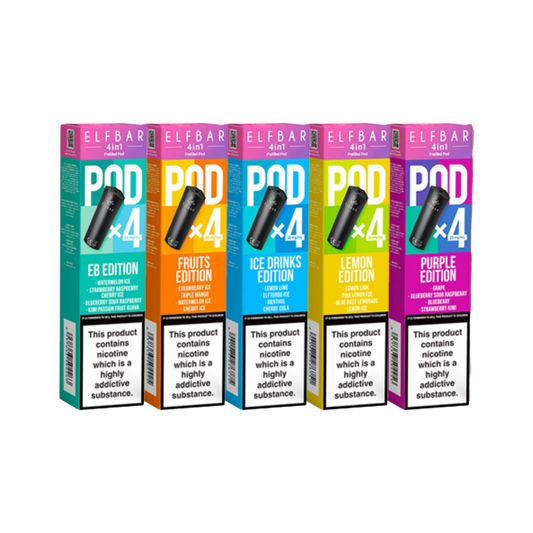 Elfbar 4 in 1 Replacement Pods 20mg