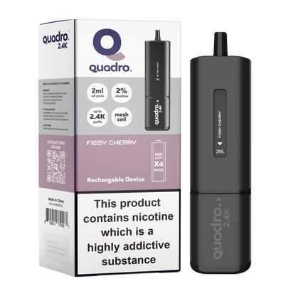 Quadro 2.4k 4 in 1 Device - 2400 Puffs