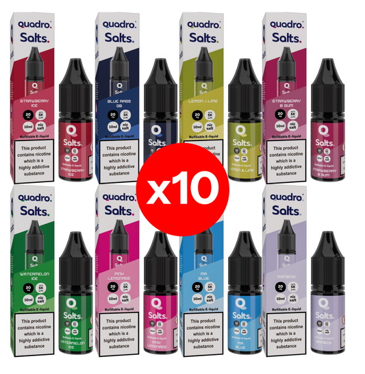 Quadro Nicotine Salts 20mg - Pack of 10