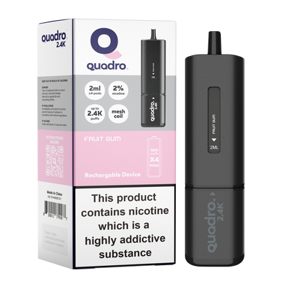 Quadro 2.4k 4 in 1 Device - 2400 Puffs