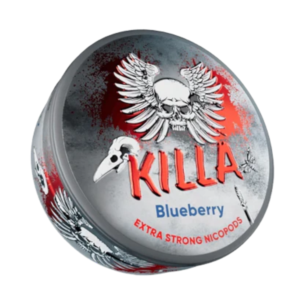 Killa Nicotine Pouches Blueberry 16.5mg