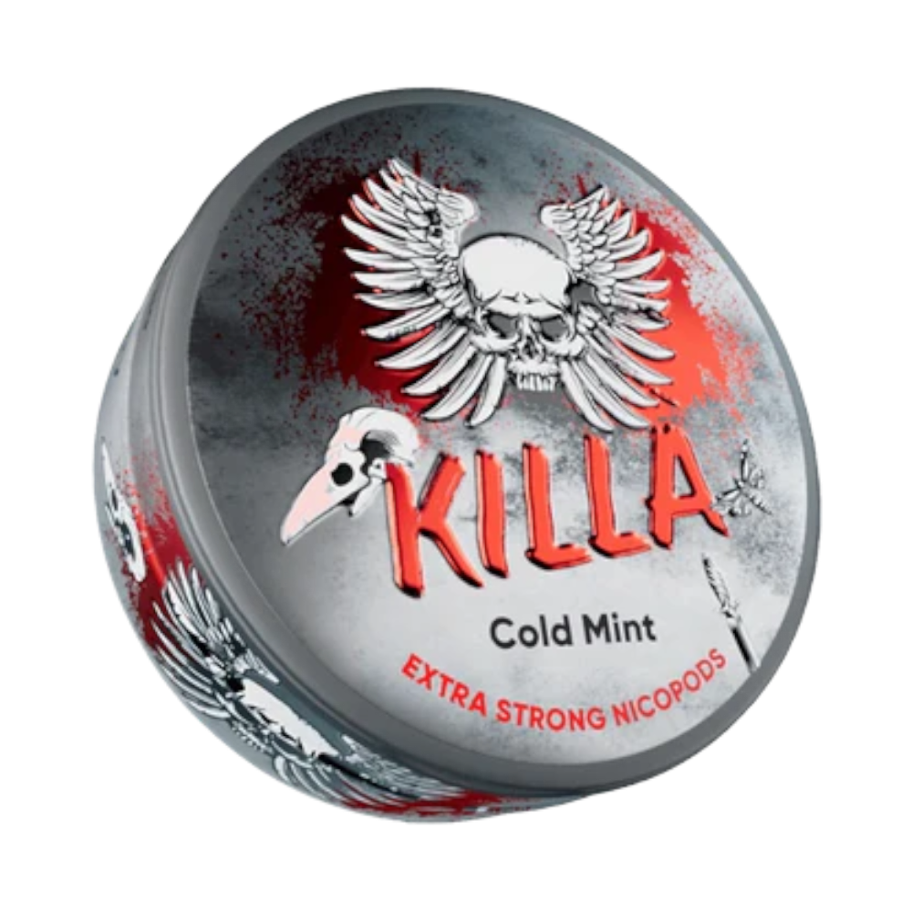 Killa Nicotine Pouches Cold Mint 16.5mg