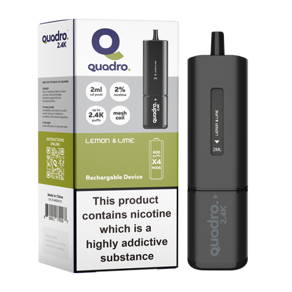 Quadro 2.4k 4 in 1 Device - 2400 Puffs