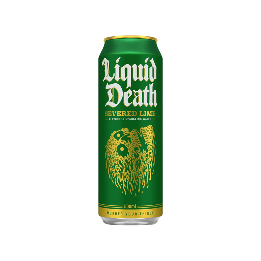 Liquid Death Severed Lime Sparkling Water