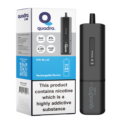 Quadro 2.4k 4 in 1 Device - 2400 Puffs