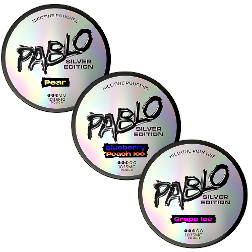 Pablo - Silver Edition Nicotine Pouches (10MG)