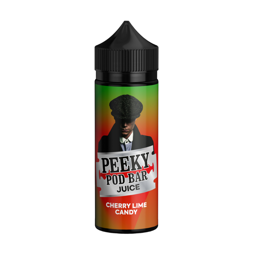 Cherry Lime Candy 100ml Shortfill by Peeky Pod Bar