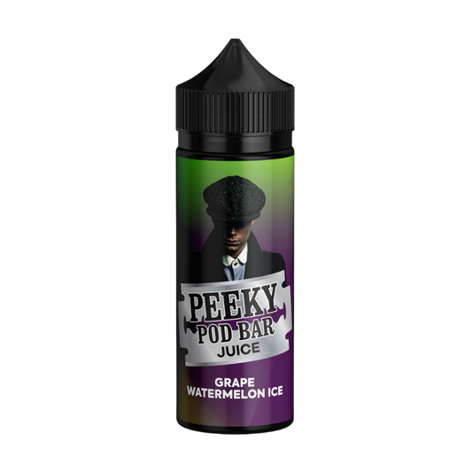 Grape Watermelon Ice 100ml Shortfill by Peeky Pod Bar