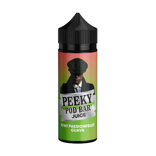 Kiwi Passionfruit Guava 100ml Shortfill by Peeky Pod Bar