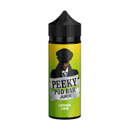 Lemon Lime 100ml Shortfill by Peeky Pod Bar