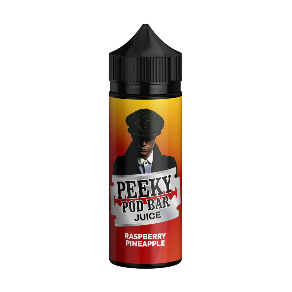 Raspberry Pineapple 100ml Shortfill by Peeky Pod Bar