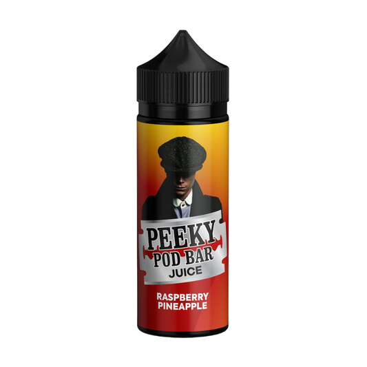 Raspberry Pineapple 100ml Shortfill by Peeky Pod Bar