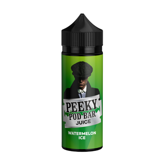 Watermelon Ice 100ml Shortfill by Peeky Pod Bar