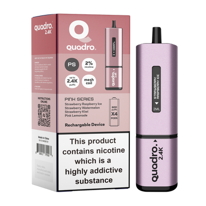 Quadro 2.4k 4 in 1 Device - 2400 Puffs
