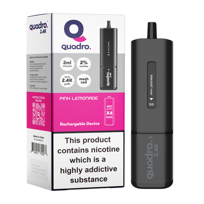 Quadro 2.4k 4 in 1 Device - 2400 Puffs
