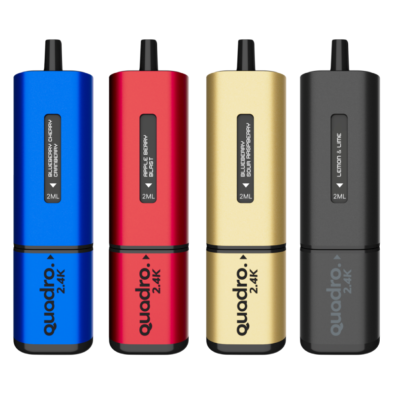Quadro 2.4k 4 in 1 Device - 2400 Puffs