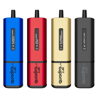 Quadro 2.4k 4 in 1 Device - 2400 Puffs