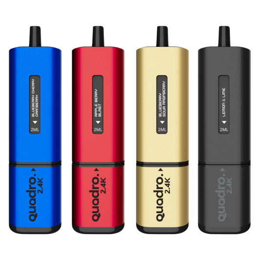 Quadro 2.4k 4 in 1 Device - 2400 Puffs