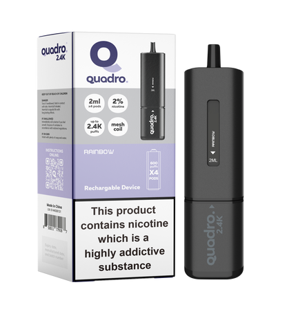 Quadro 2.4k 4 in 1 Device - 2400 Puffs